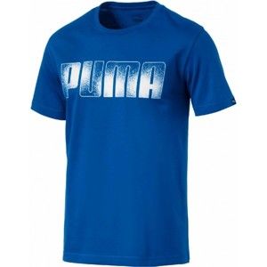 Puma BRAND TEE modrá M - Pánské triko