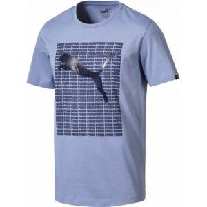 Puma REPEAT TEE modrá XL - Pánské triko