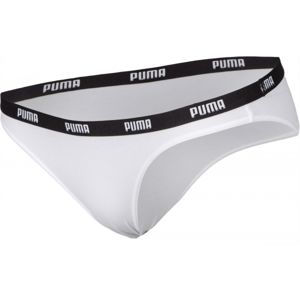 Puma ICONIC BIKINI 2P bílá M - Dámské kalhotky