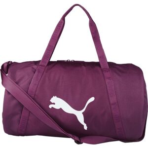 Puma AT ESS BARREL BAG Dámská sportovní taška, vínová, velikost