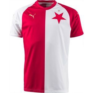 Puma SK SLAVIA HOME PRO bílá XS - Originální fotbalový dres