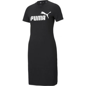 Puma ESSENTIALS SLIM TEE DRESS Dámské šaty, růžová, velikost