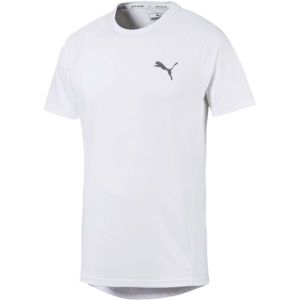 Puma EVOSTRIPE TEE bílá S - Pánské tričko