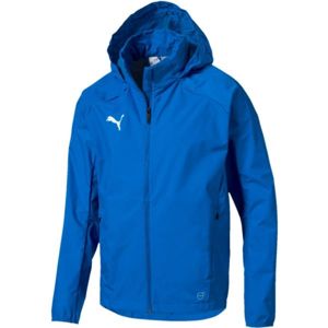 Puma LIGA TRAINING RAIN JACKET Pánská sportovní bunda, modrá, veľkosť L