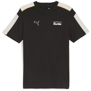 Puma PORSCHE LEGACY MT7 Pánské triko, černá, velikost