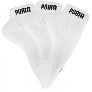 Puma PONOŽKY - 3 PÁRY Ponožky, Černá,Bílá, velikost 39-42
