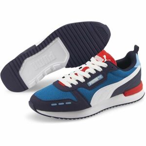 Puma R78 Pánské volnočasové boty, Modrá,Bílá,Černá,Červená, velikost 6.5