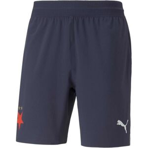 Puma SKS Shorts Promo 22/23 Pánské fotbalové šortky, tmavě modrá, velikost XXL