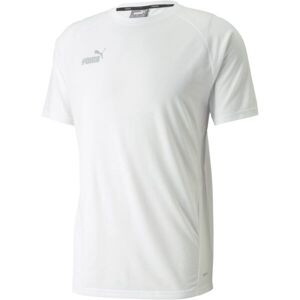 Puma TEAMFINAL TEE Pánské sportovní triko, šedá, velikost