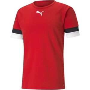 Puma TEAMRISE Jersey Pánské fotbalové triko, červená, velikost S
