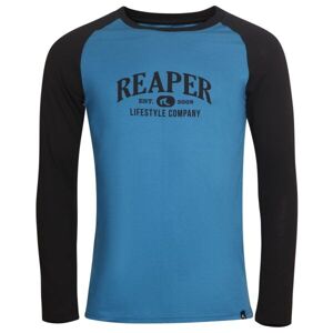 Reaper BCHECK Pánské triko s dlouhým rukávem, modrá, velikost L