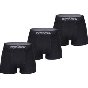 Reaper MEN BOXER 3-PACK Pánské boxerky, černá, velikost XL