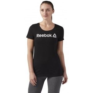 Reebok REEBOK LINEAR READ SCOOP NECK - Dámské sportovní tričko