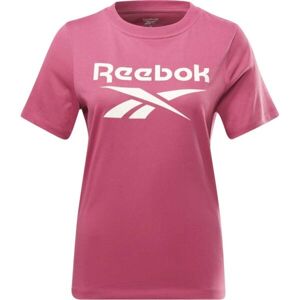 Reebok RI BL TEE Dámské triko, růžová, velikost XL
