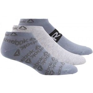 Reebok W FOUND GRPH SOCK 3P modrá 43-45 - Dámské sportovní ponožky