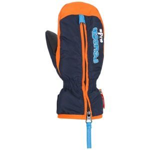 Reusch BEN MITTEN modrá 3 - Dětské lyžařské rukavice