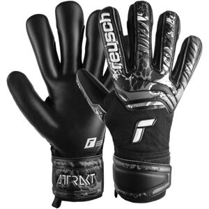 Reusch ATTRAKT INFINITY FINGER SUPPORT Fotbalové brankářské rukavice, černá, velikost