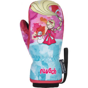 Reusch FRANCI R-TEX XT MITTEN Dětské zimní rukavice, růžová, velikost 1