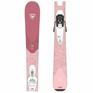 Rossignol EXPERIENCE W PRO KID + KID 4 Sjezdové lyže, růžová, veľkosť 122
