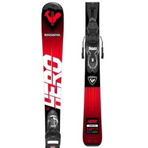 Rossignol HERO JR + JR XPRESS 7 GW B83 Juniorské sjezdové lyže, červená, velikost