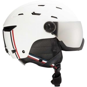 Rossignol ALLSPEED VISOR IMP STRATO Pánská lyžařská helma, bílá, velikost (58 - 60)