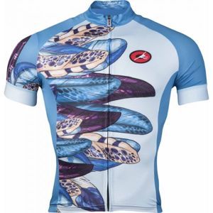 Rosti PAVONE DL ZIP Dámský cyklistický dres, modrá, velikost XL