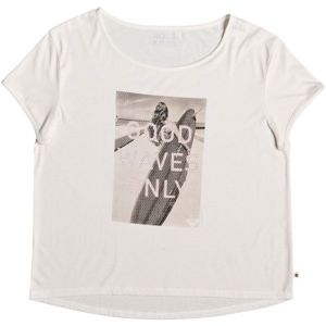 Roxy TALK ABOUT IT Dámské tričko, Bílá,Mix, velikost M