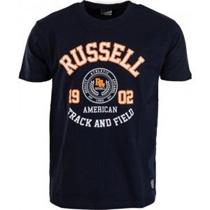 Russell Athletic CREW NECK TEE WITH ROSETTE PRINT - Pánské tričko