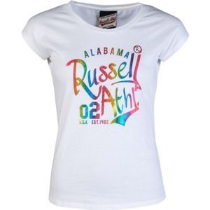 Russell Athletic TEE WITH SILVER - Dámské tričko