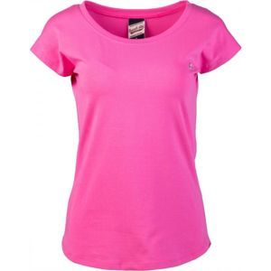 Russell Athletic S/S TEE SHIRT růžová M - Dámské tričko