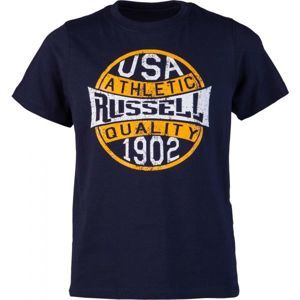 Russell Athletic CHLAPECKÉ TRIKO BASKETBALL tmavě modrá 164 - Chlapecké tričko