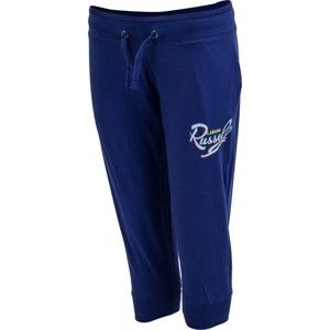 Russell Athletic CAPRI GRAPHIC modrá M - Dámské 3/4 kalhoty