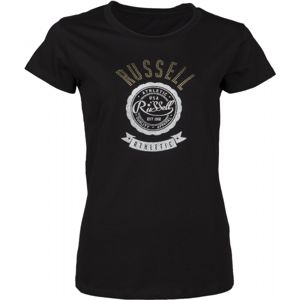 Russell Athletic S/S TEE Dámské tričko, Růžová,Stříbrná, velikost
