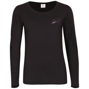 Russell Athletic LONG SLEEVE TEE SHIRT Dámské tričko, černá, velikost L