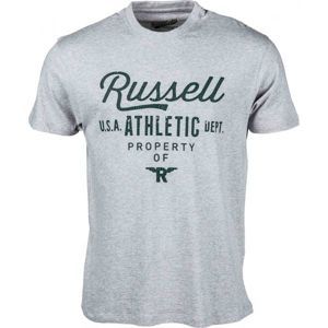 Russell Athletic CORE PLUS šedá M - Pánské tričko