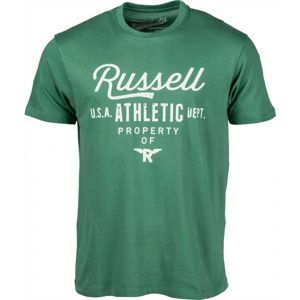 Russell Athletic CORE PLUS zelená L - Pánské tričko