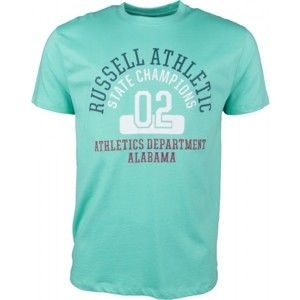Russell Athletic RUSSELL TEE 02 modrá XL - Pánské tričko