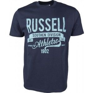 Russell Athletic S/S CREW NECK TEE CORE LINE tmavě modrá S - Pánské tričko