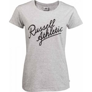 Russell Athletic S/S CREWNECK TEE SHIRT Dámské tričko, Bílá,Zlatá, velikost