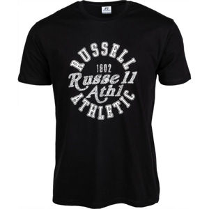 Russell Athletic S/S CREWNECK TEE SHIRT černá M - Pánské tričko
