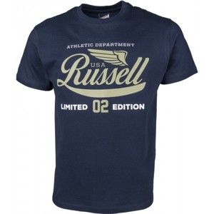Russell Athletic S/S NECK CREW RA PRINT - Pánské tričko
