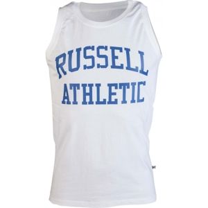 Russell Athletic SINGLET WITH ARCH LOGO PRINT bílá M - Pánské tílko