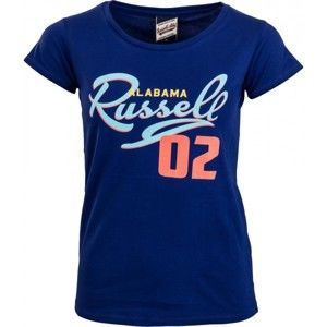 Russell Athletic TEE GRAPHIC PRINT oranžová S - Dámské tričko
