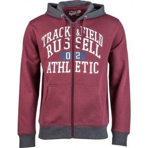 Russell Athletic ZIP THROUGH HOODY  WITH GRAPHIC PRINT - Pánská mikina