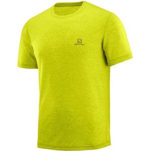 Salomon EXPLORE SS TEE M zelená M - Pánské outdoorové tričko
