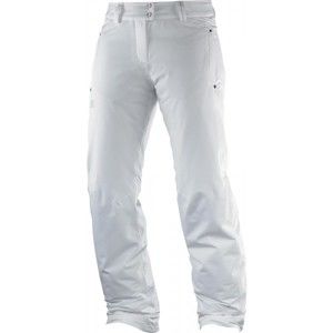 Salomon STORMSPOTTER PANT W bílá L - Dámské kalhoty