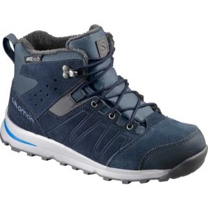 Salomon UTILITY TS CSWP J modrá 32 - Juniorská zimní obuv