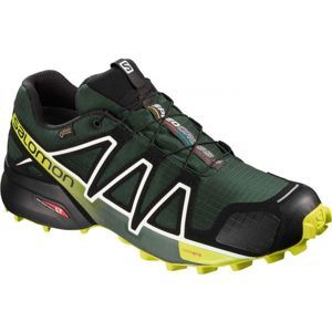 Salomon SPEEDCROSS 4 GTX tmavě zelená 11.5 - Pánská běžecká obuv