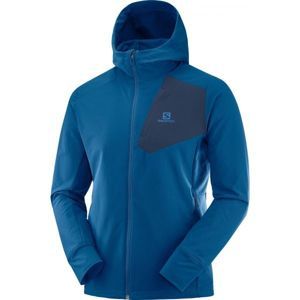 Salomon RANGE JKT M modrá XL - Pánská softshell bunda