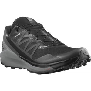 Salomon SENSE RIDE 4 INVISIBLE GTX Pánská trailová obuv, černá, velikost 43 1/3